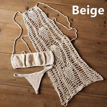 Load image into Gallery viewer, Hollow Sexy Beach Sun Blouse