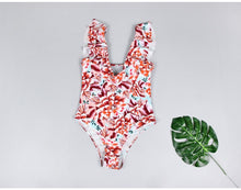 Load image into Gallery viewer, Falbala Printed One-piece Swimwear