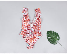 Load image into Gallery viewer, Falbala Printed One-piece Swimwear