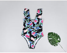 Load image into Gallery viewer, Falbala Printed One-piece Swimwear