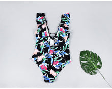 Load image into Gallery viewer, Falbala Printed One-piece Swimwear