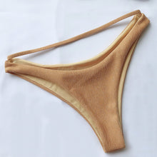 Load image into Gallery viewer, Sexy Solid Pit Bikinis Swimwear