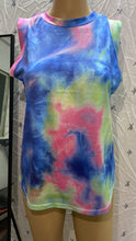Load image into Gallery viewer, Women&#39;s Top Collar Tie-dye Printing Vest T-shirt