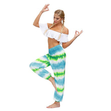 Load image into Gallery viewer, Summer bohemian sports fitness yoga pants-1