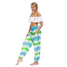 Load image into Gallery viewer, Summer bohemian sports fitness yoga pants-1