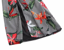 Load image into Gallery viewer, Sexy Spaghetti Strap Print Wide Leg Pants Jumpsuit Rompers