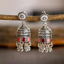 Load image into Gallery viewer, New Tibetan personality Tassel Earrings retro national temperament Earrings