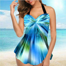 Load image into Gallery viewer, Women&#39;s One-piece Multicolor Sling Swimsuit