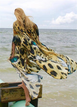 Load image into Gallery viewer, New Tiger Print Beach Sunscreen Shirt Loose Sexy Cover up