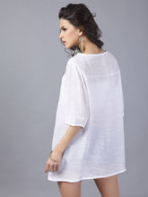 Load image into Gallery viewer, Unique Bohemia Half Sleeve Embroidery Blouse Tops