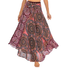 Load image into Gallery viewer, Casual dress, skirt, beach resort skirt, two oversized skirts