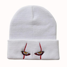 Load image into Gallery viewer, Pennywise scary eyes  hat warm cover hip hop Hat Wool Hat