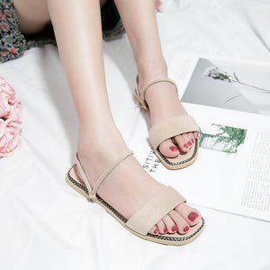 2018 Summer Beach Flat Heel Sandals