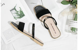 2018 Summer Beach Flat Heel Sandals