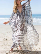 Load image into Gallery viewer, Oversized Chiffon Beach Blouse Holiday Sun Protection Cover-Up