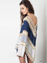 Load image into Gallery viewer, Special Long Sleeve V Neck Hollow T-Shirt Tops