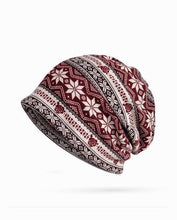 Load image into Gallery viewer, Women Bohemia Snowflake Hat Accessories
