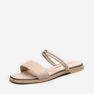 2018 Summer Beach Flat Heel Sandals