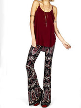 Load image into Gallery viewer, Bohemian Style Wide Leg Elastic Stretch Flare Pants