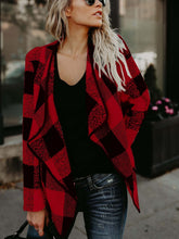 Load image into Gallery viewer, Fashion Plaid Long Sleeve Autumn Tops