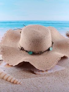 New Spring And Summer Outdoor Sun Protection Big-edge Sun Hat