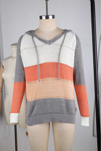 Load image into Gallery viewer, Street Fashion Autumn and Winter Knitted Hoodie Sweater Women Wear Long-sleeved Blouse