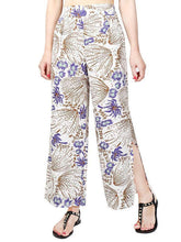 Load image into Gallery viewer, Pretty Chiffon Floral Split-side Wide Leg Long Pant