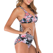 Load image into Gallery viewer, New Sexy Bikini Set Women Sunflower Two Pieces Swimwear