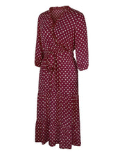 Load image into Gallery viewer, Original Design Innovative Women's Spring/summer 2021 Classic Wave Point Print Dress