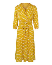 Load image into Gallery viewer, Original Design Innovative Women's Spring/summer 2021 Classic Wave Point Print Dress