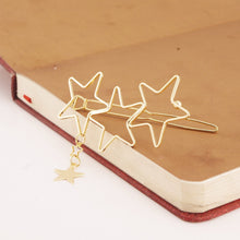 Load image into Gallery viewer, Popular Hollow Star Tassel Hairpin Hair Clips Hair Accessories