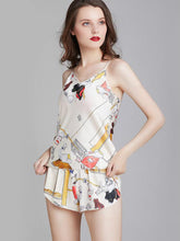 Load image into Gallery viewer, Ice pajamas Summer sexy underwear thin cute elephant sling shorts suit