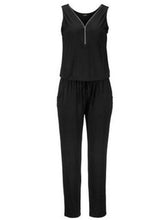 Load image into Gallery viewer, Solid Color Zipper Sleeveless Pockets Jumpsuit Romper