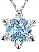 Load image into Gallery viewer, Christmas Snowflake Sliver-gilt Necklace Accessories