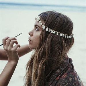 Bohemian Shell Chain Hair Accessories Headwear