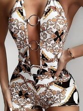 Load image into Gallery viewer, Summer New Sexy Print One-piece Swimsuit