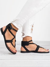 Load image into Gallery viewer, 2018 Summer Bandage Beach Flat Sandals For Women