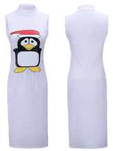 Load image into Gallery viewer, Stylish Women Xmas dress bodycon round neck sleeveless ladies casual party dress