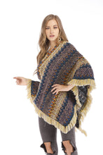 Load image into Gallery viewer, Knit Autumn Winter Tassel Outwear Sweater Tops