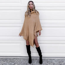 Load image into Gallery viewer, Autumn Winter Knit Irregular Sweater