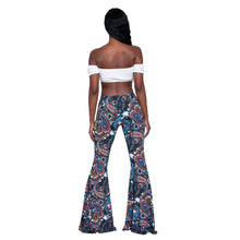 Load image into Gallery viewer, Fashion Pattern Printed Women&#39;s Bootcut Pants