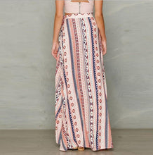 Load image into Gallery viewer, New Bohemia Printing Chiffon Split-side Cover-up Beach Skirt