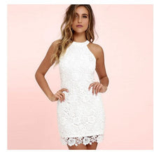 Load image into Gallery viewer, Slim Pencil Skirt Sexy Sleeveless Skirt Lace Dress