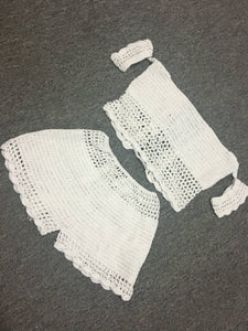 Sexy Openwork Handmade Knit Beach Swim Trunks