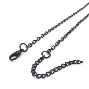 Vintage  Long Chain Mandala Necklace