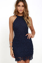 Load image into Gallery viewer, Slim Pencil Skirt Sexy Sleeveless Skirt Lace Dress