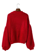 Load image into Gallery viewer, Autumn And Winter Lantern Sleeves Loose Sweater