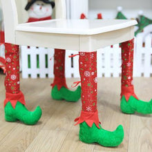 Load image into Gallery viewer, Christmas Chair Table Foot Cover Decoration