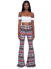 Load image into Gallery viewer, Fashion Pattern Printed Women&#39;s Bootcut Pants