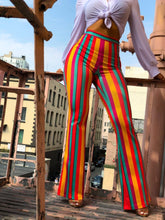 Load image into Gallery viewer, Sexy Striped Casual Long Pants Flared Trousers